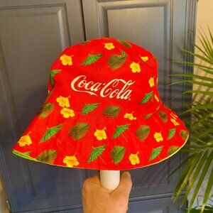 Coca Cola Bucket Hat Unisex OS: One Size - (I'd say Med-Lrg Range)